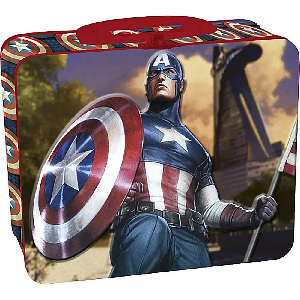 Marvel Captain America 48 Piece Puzzle In Tin Box 1