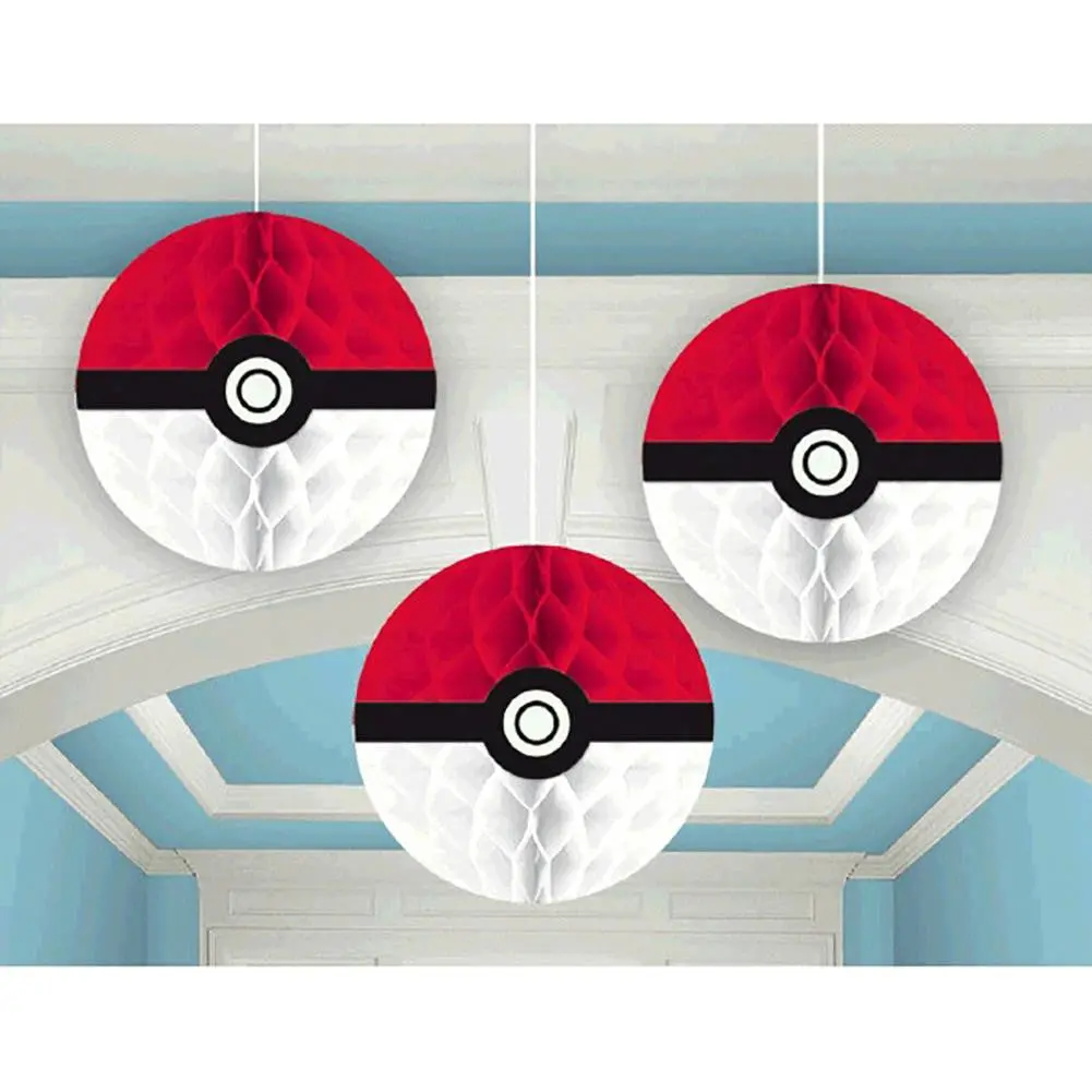 Pikachu & Friends Honeycomb Decorations 1