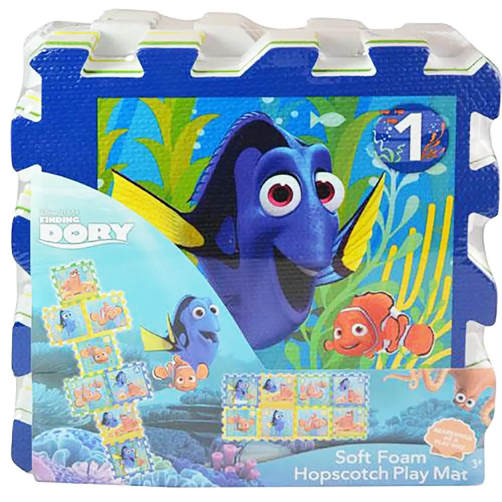 Finding Dory 8 Piece Soft Foam Hopscotch Play Mat 1