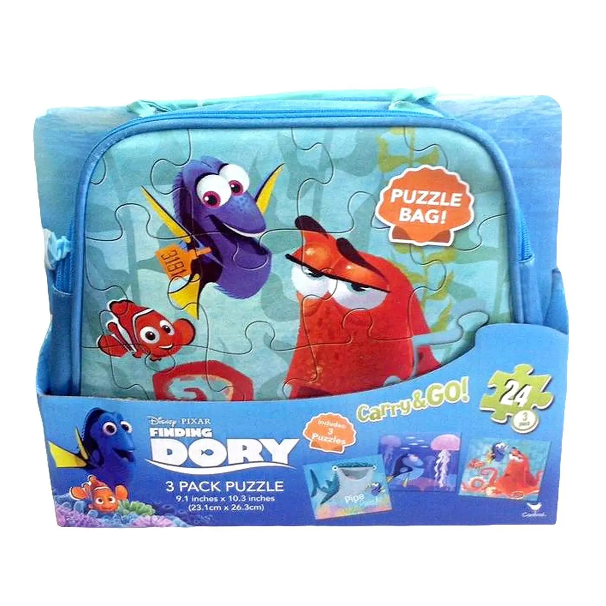 Finding Dory Carry & Go 3 Puzzle Pack (24 Pieces Ea) 1