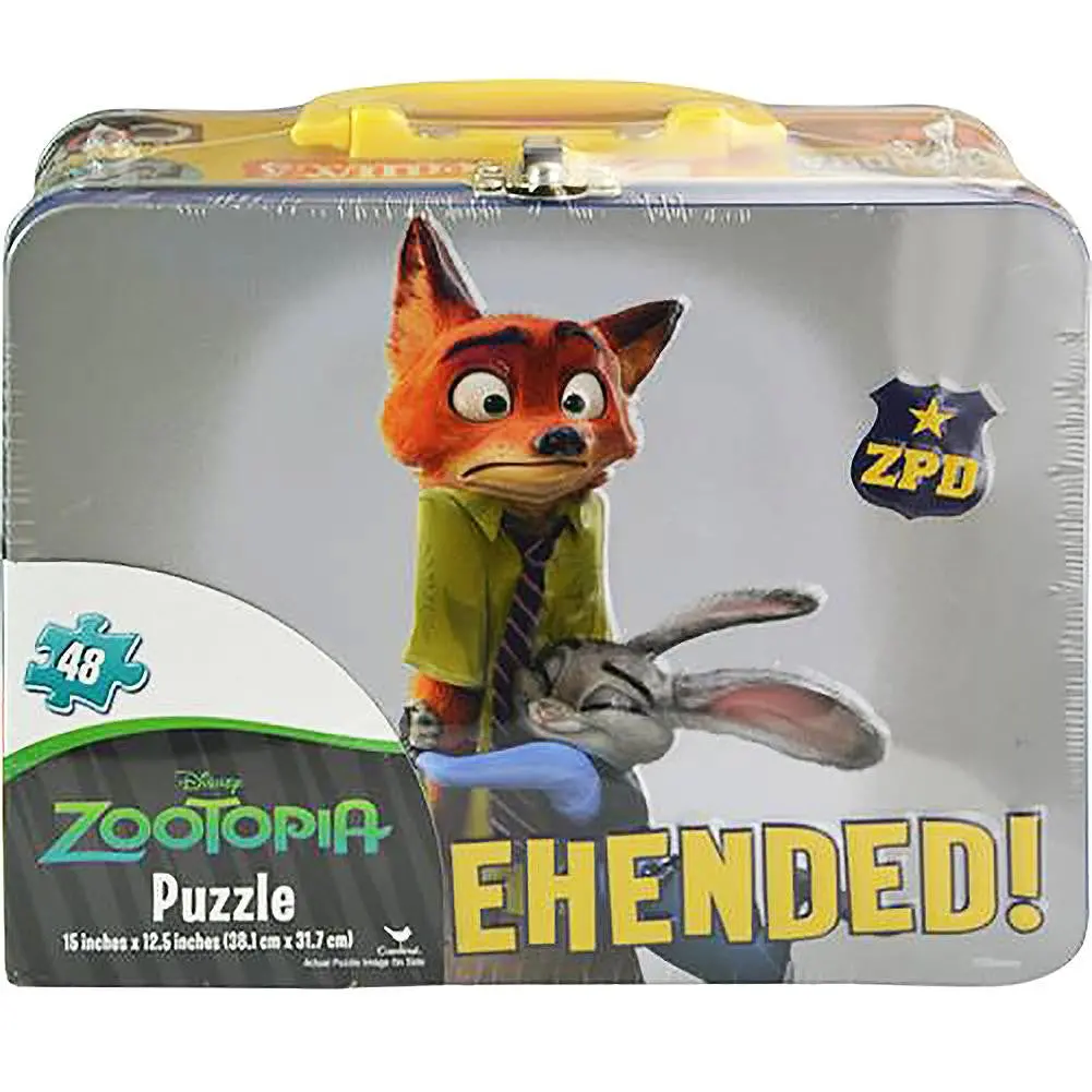 Zootopia 48-Piece Puzzle In Tin Box 1