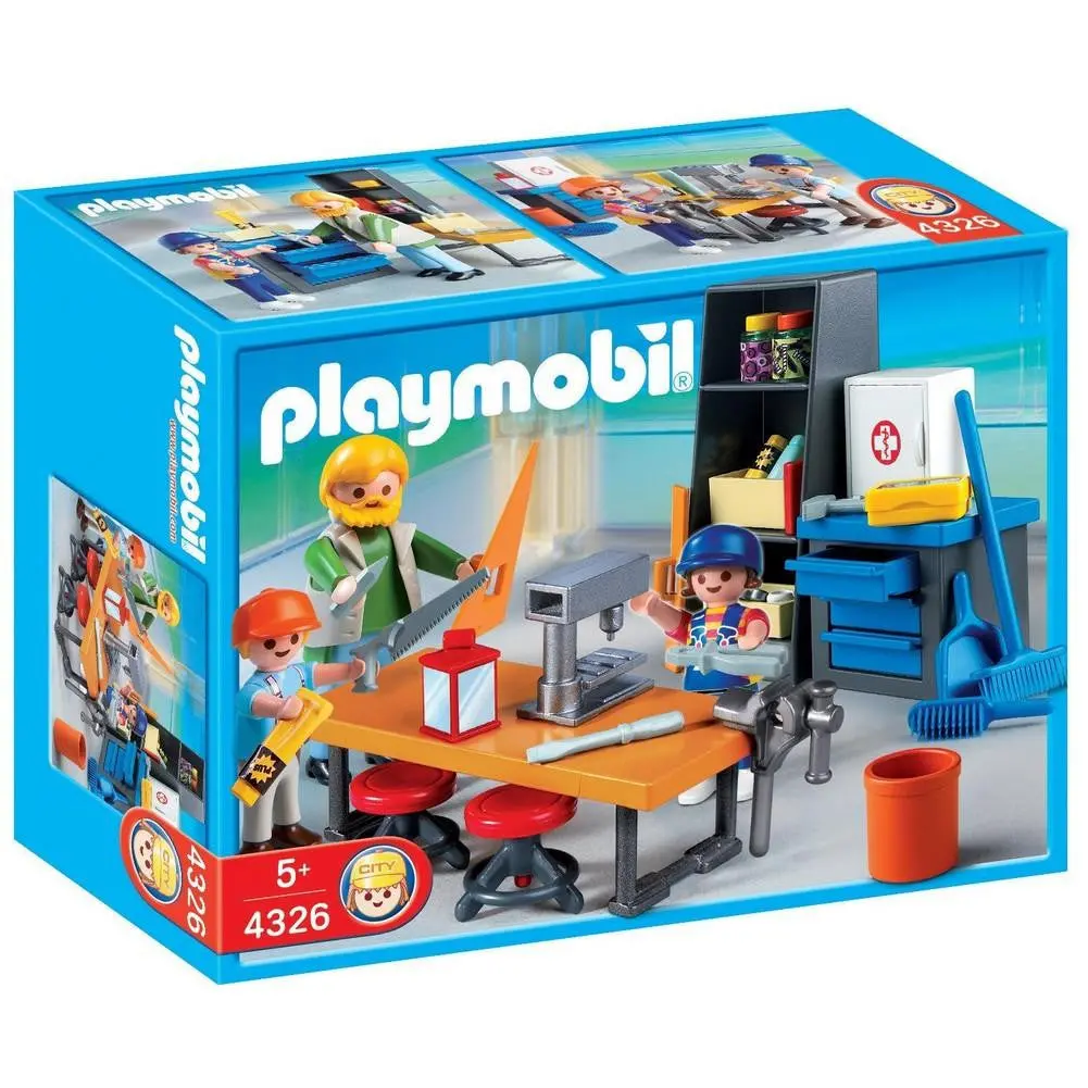 Playmobil Woodshop Class (4326) 1