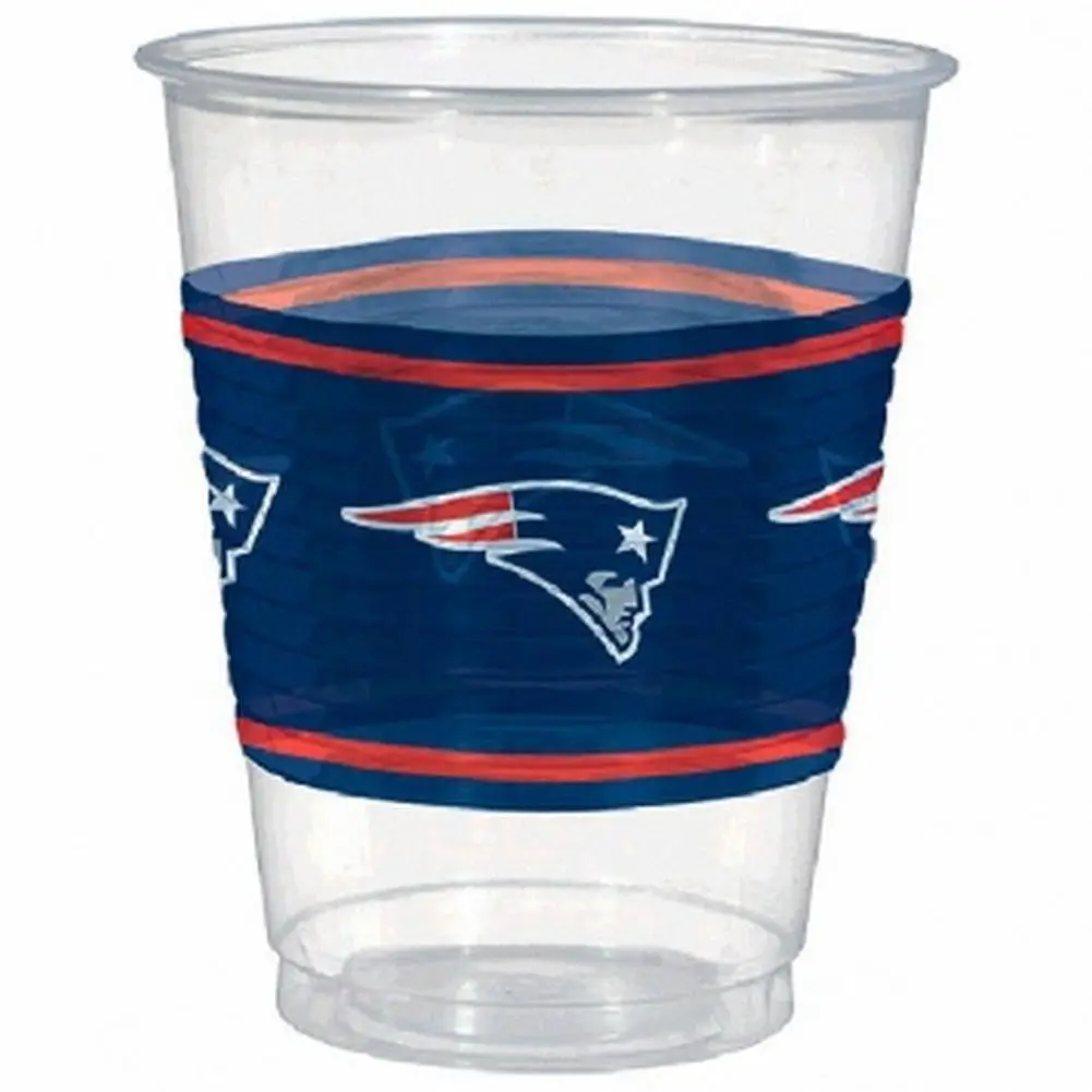 Nfl New England Patriots Cups  16 Oz. (25 Cups) 1