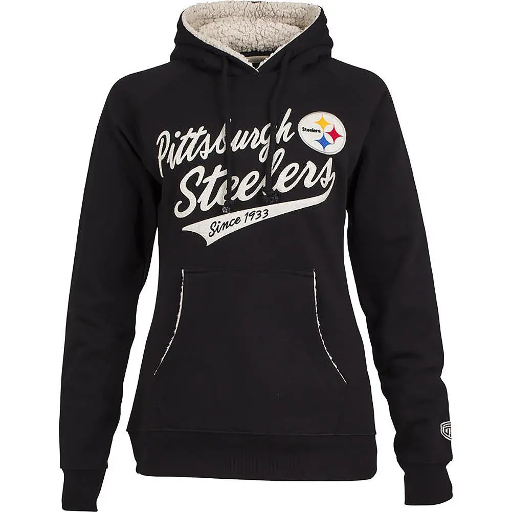 Nfl Flair Hoodie Womens - Pittsburgh Steelers - Large 1