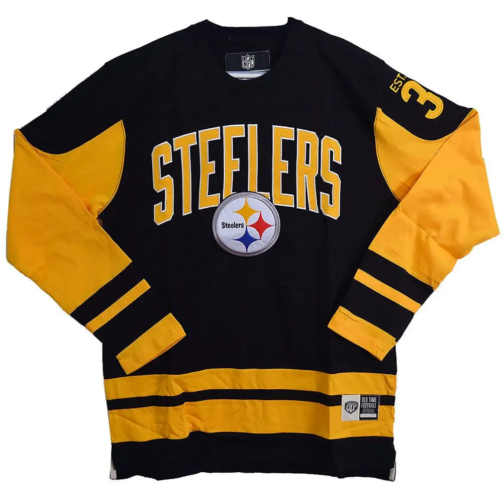 Nfl Dufferin Fleece Long Sleeve Shirt - Pittsburgh Steelers - X-Large 1