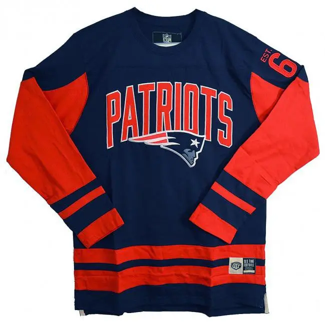 Nfl Dufferin Fleece Long Sleeve Shirt - New England Patriots - Large 1