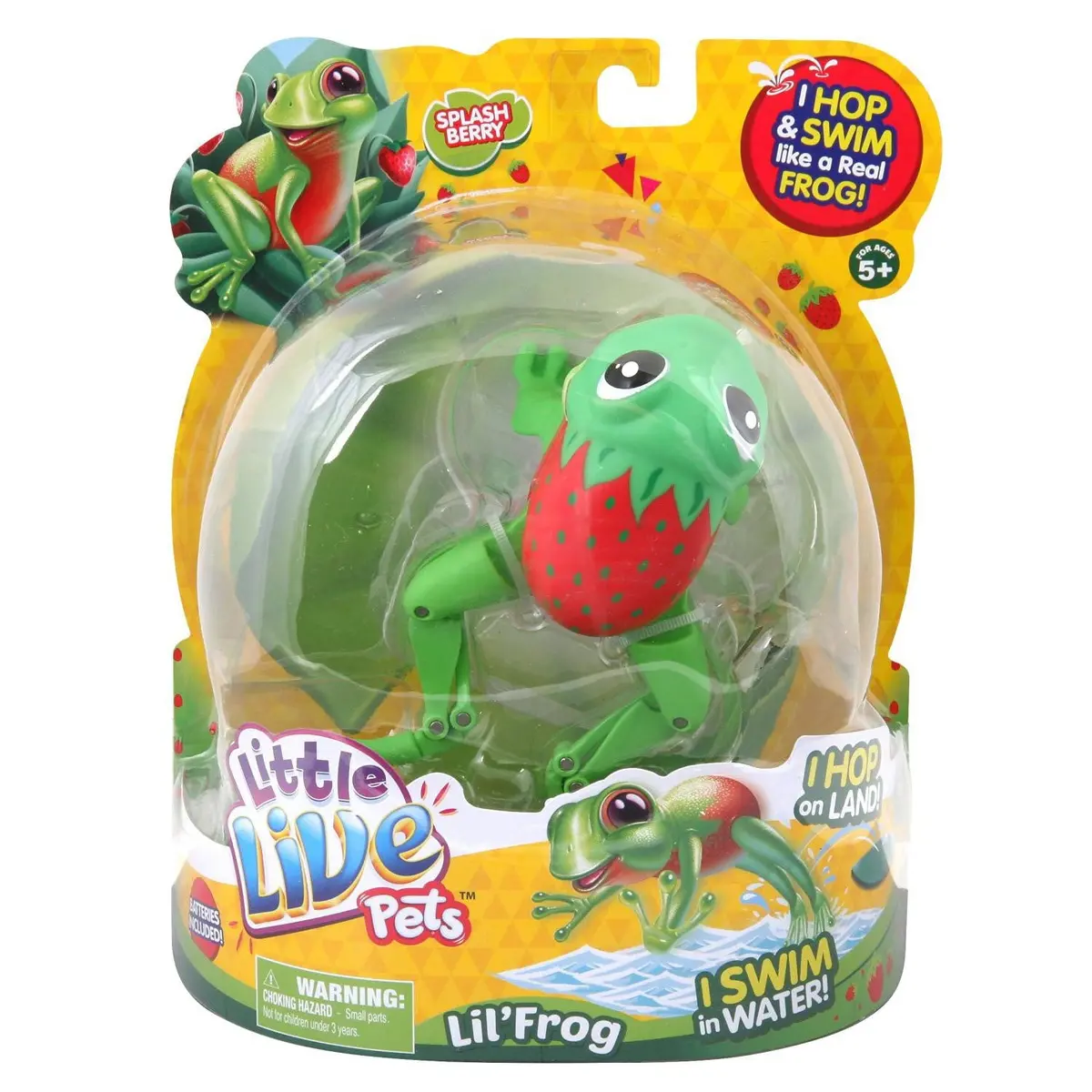 Little Live Pets Splashberry The Sweet Frog 1