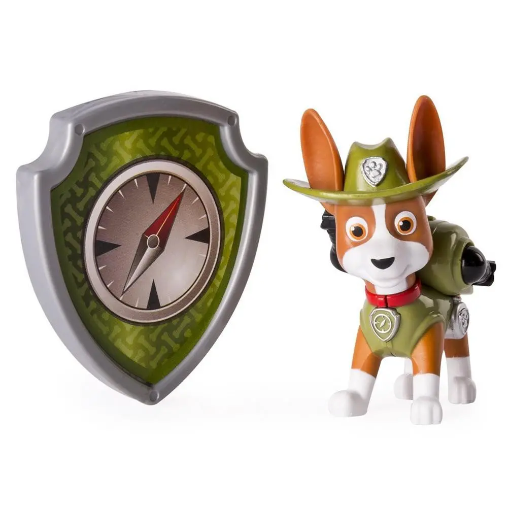 Paw Patrol Action Pack Pup And Badge (Tracker) 1