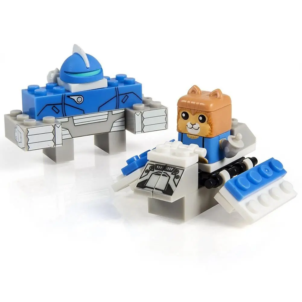 Sick Bricks Character Pack (Bucky Blastoff Vs Berserker Bot) 1