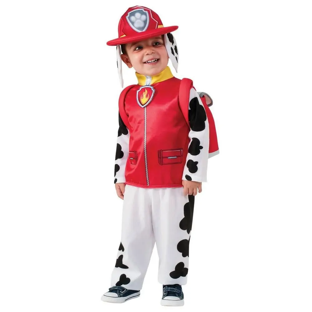 Paw Patrol Marshall Costume (Small - Us Size 4-6) 1
