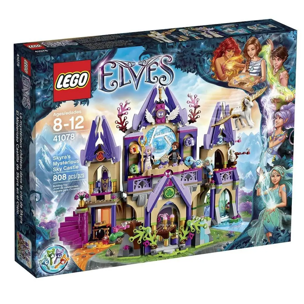 Lego Elves Skyra's Mysterious Sky Castle (41078 - 808 Pieces) 1