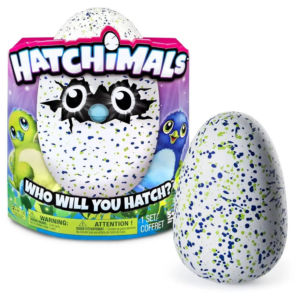 Hatchimals Draggles Blue-Green Egg 1