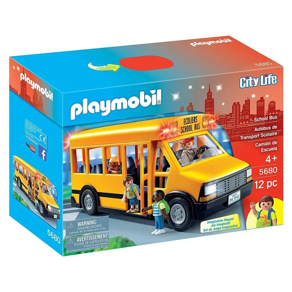 Playmobil City Life School Bus (5680) 1