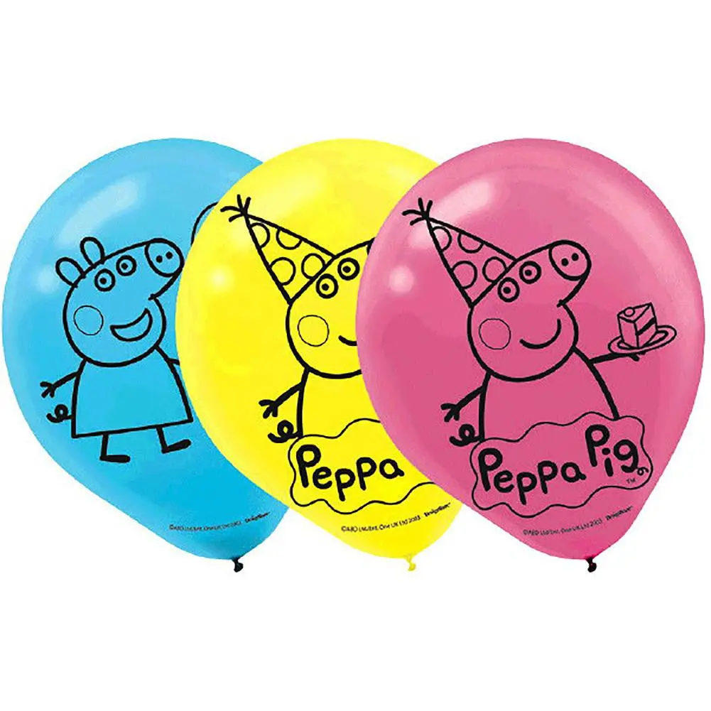 Peppa Pig Latex Balloons 1