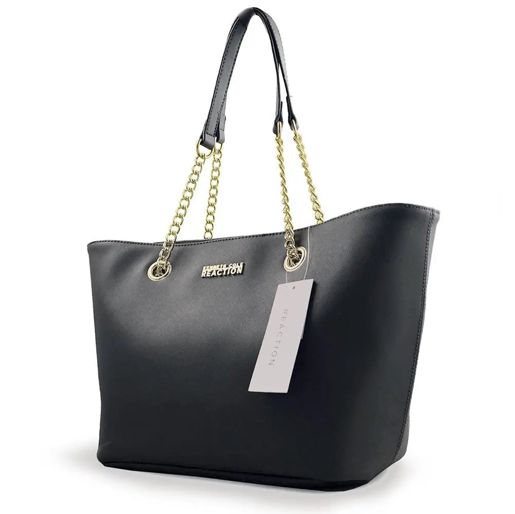 Kenneth Cole Reaction Grey Tote Purse 1