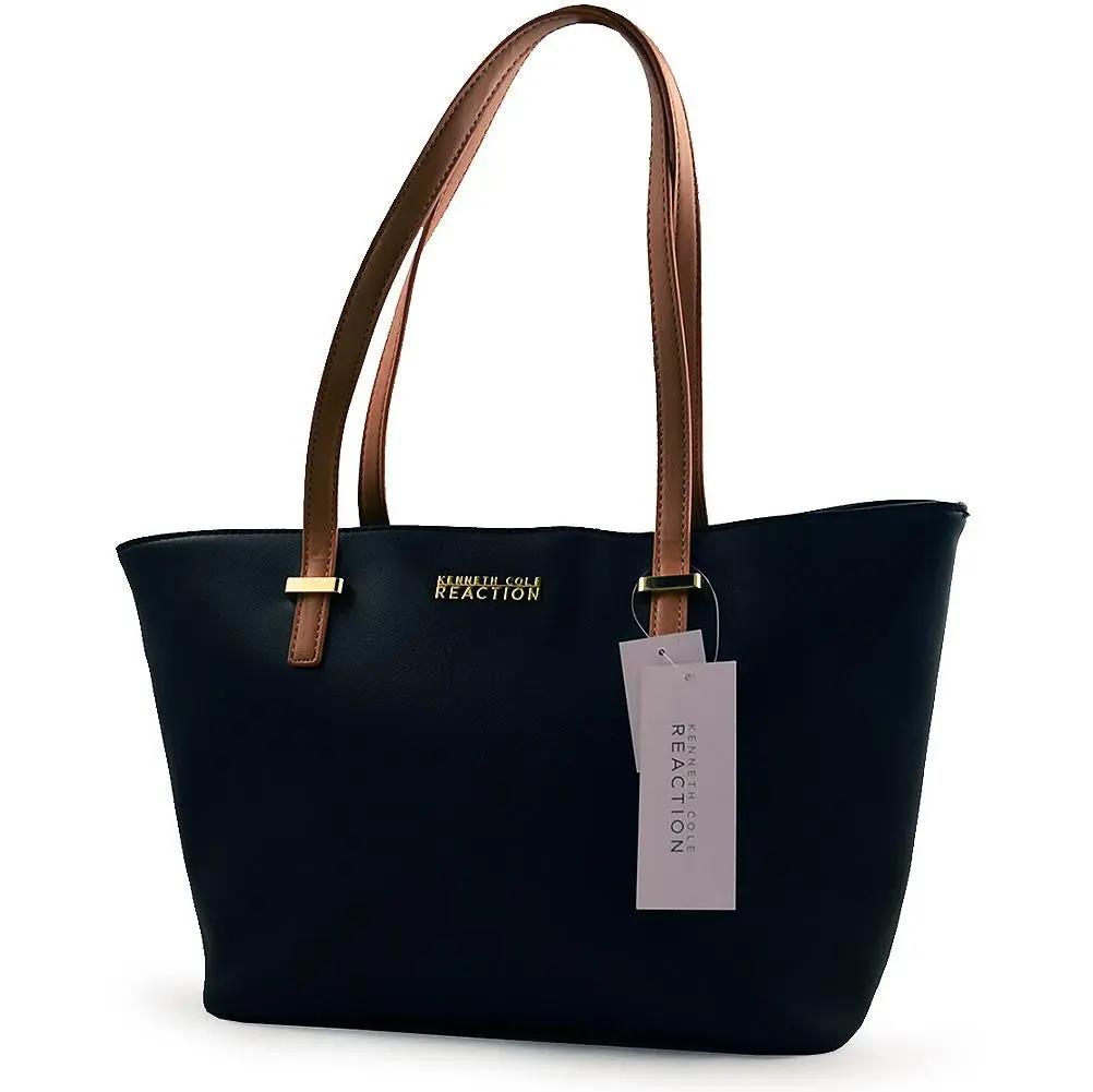 Kenneth Cole Reaction Black Tote Purse 1