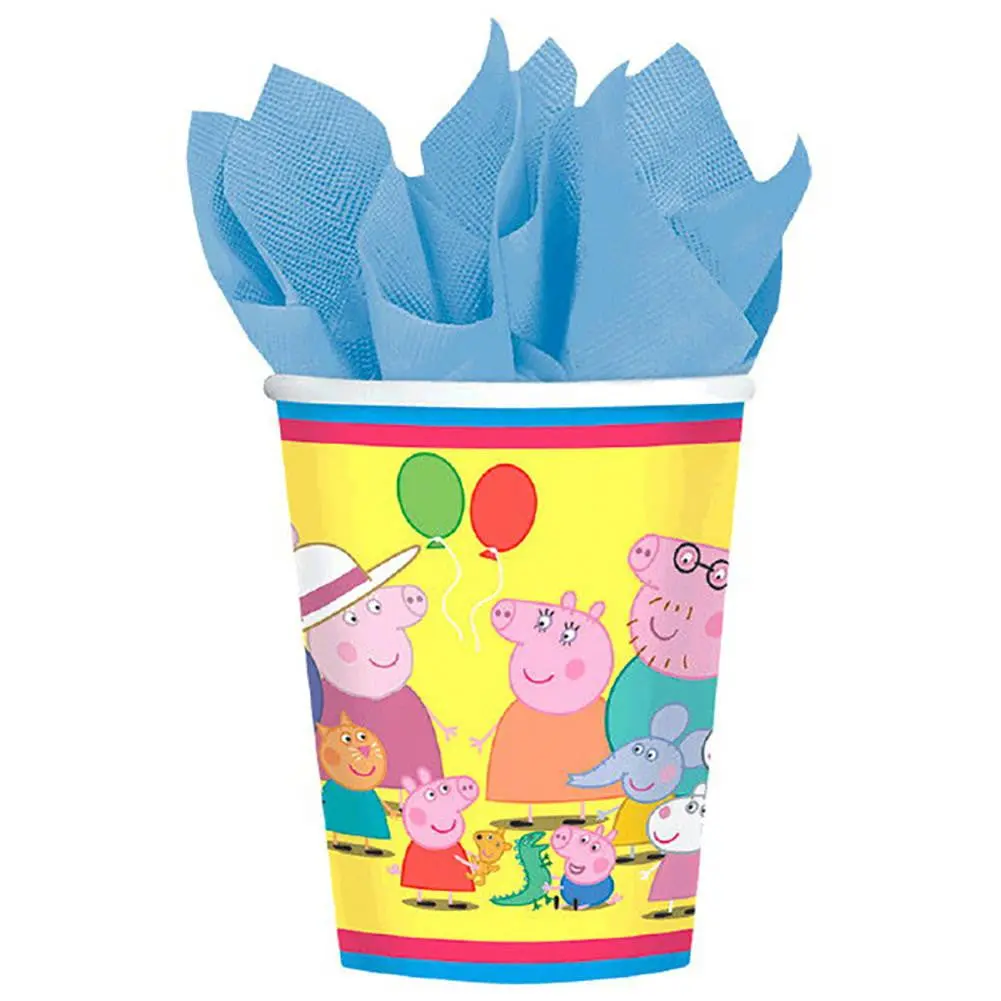 Peppa Pig 9 Oz Cups (8 In Package) 1