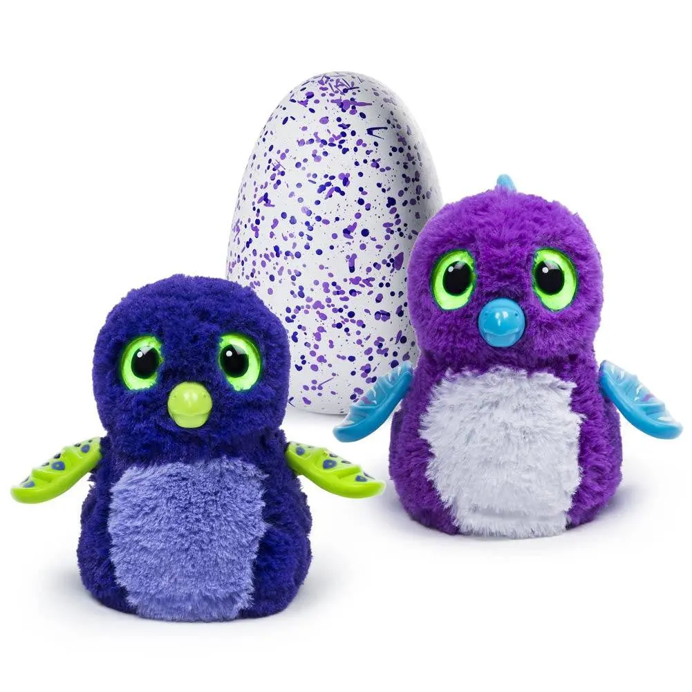 Hatchimals - Hatching Egg - Interactive Creature - Draggle - Blue-Purple Egg 1