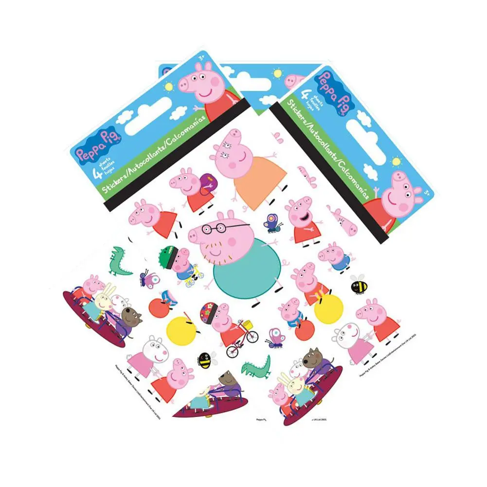 Peppa Pig Stickers Sheets (3 Pack) 1