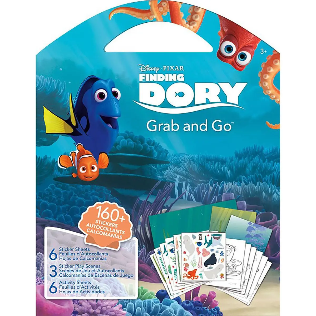 Finding Dory Grab & Go Sticker Book 1