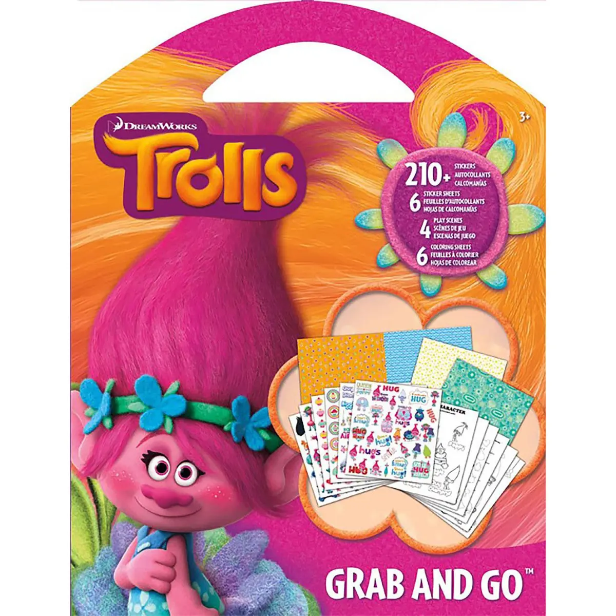 Trolls Grab & Go Sticker Book 1