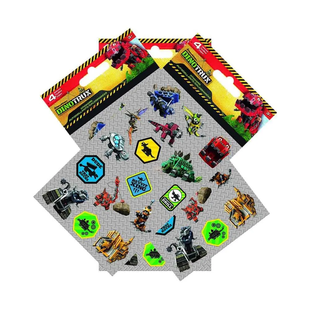 Dinotrux Stickers Sheets (3 Pack) 1