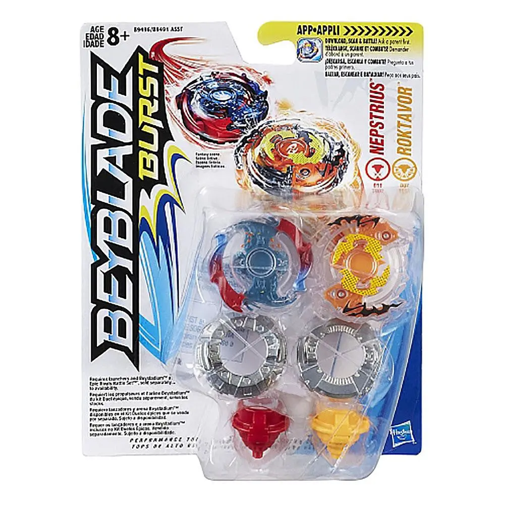 Beyblade Burst Dual Pack Roktavor & Nepstrius 1