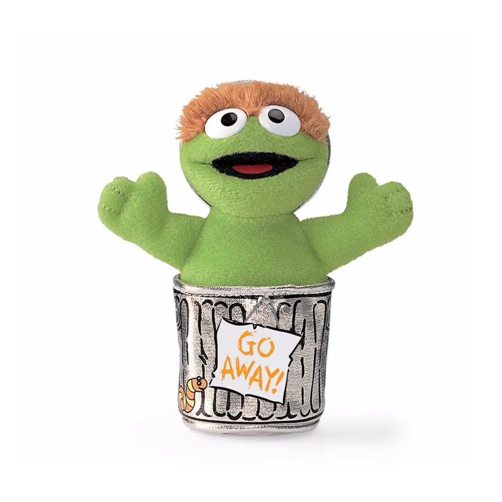 Sesame Street By Gund - Oscar The Grouch Bean Bag 1