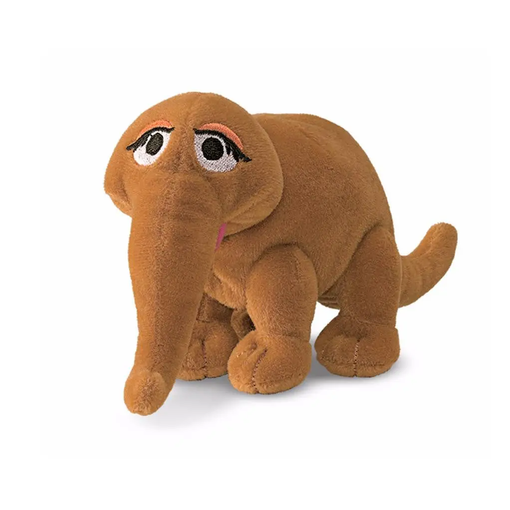 Sesame Street 4.25 Inch Snuffleupagus Beanbag Gund Plush 1