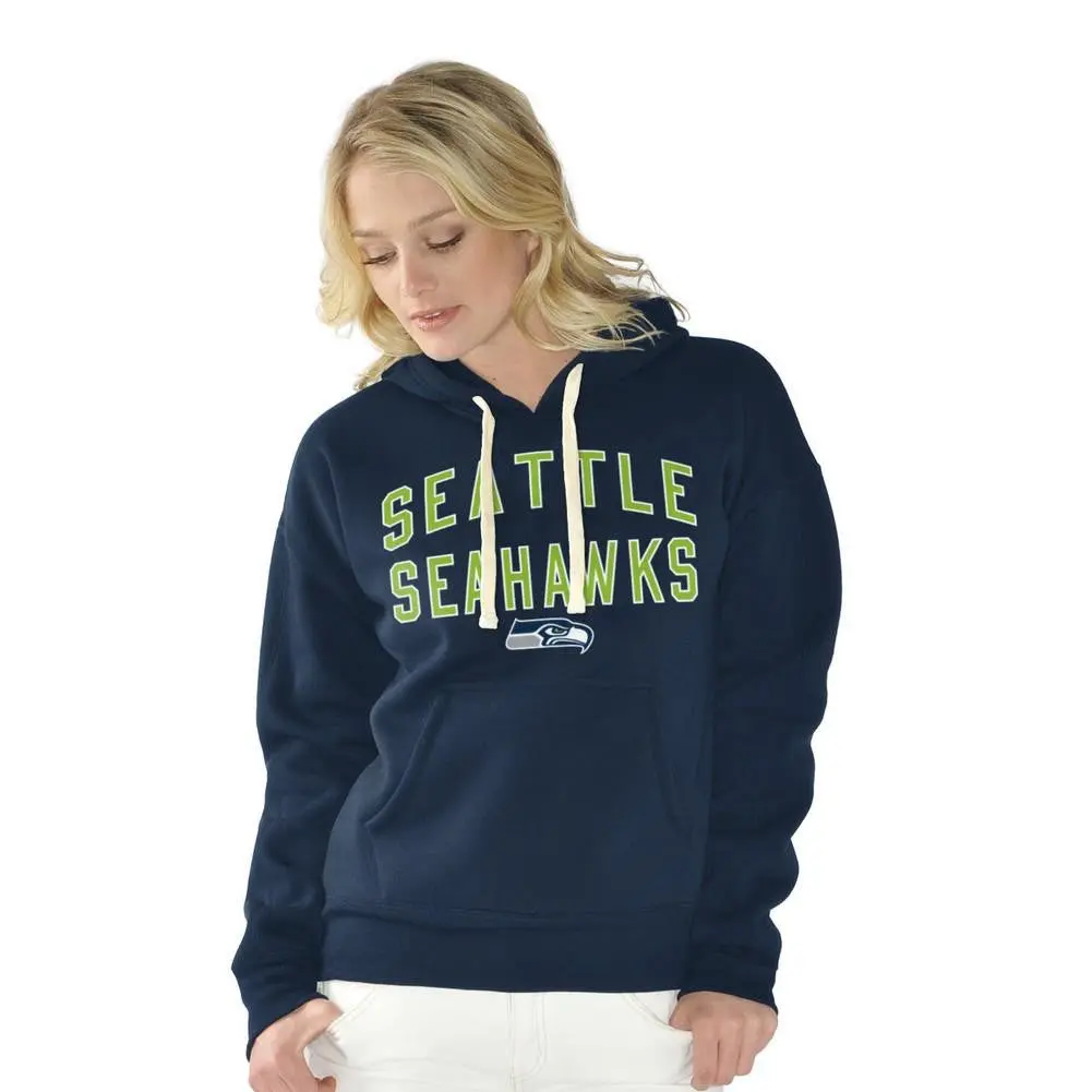 Nfl Seattle Seahawks Women's Pullover Hoodie - L 1