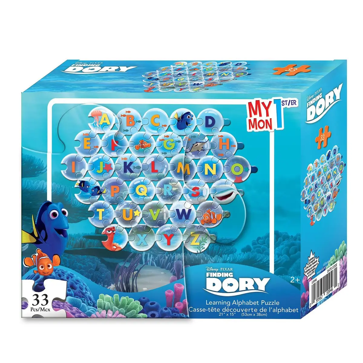 Finding Dory My 1St Learning Alphabet Puzzle (33 Pieces) 1