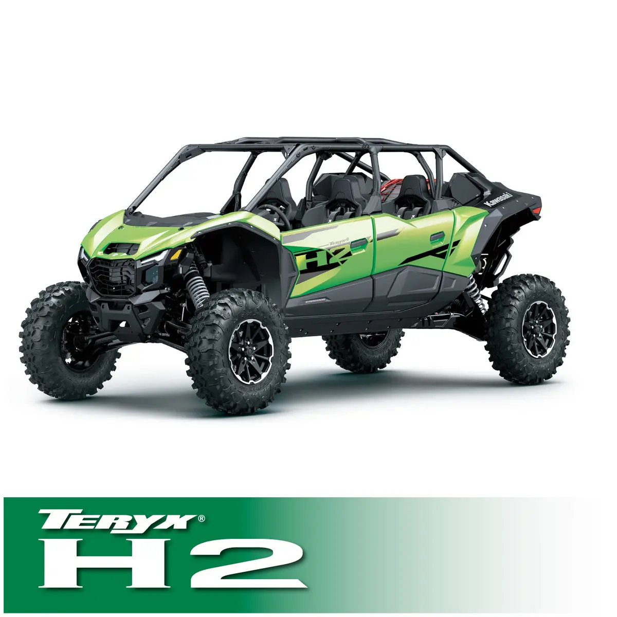 Kawasaki Teryx4 And Teryx5 H2 Complete Communication Kit With Bluetooth Intercom And 2-Way Radio 1