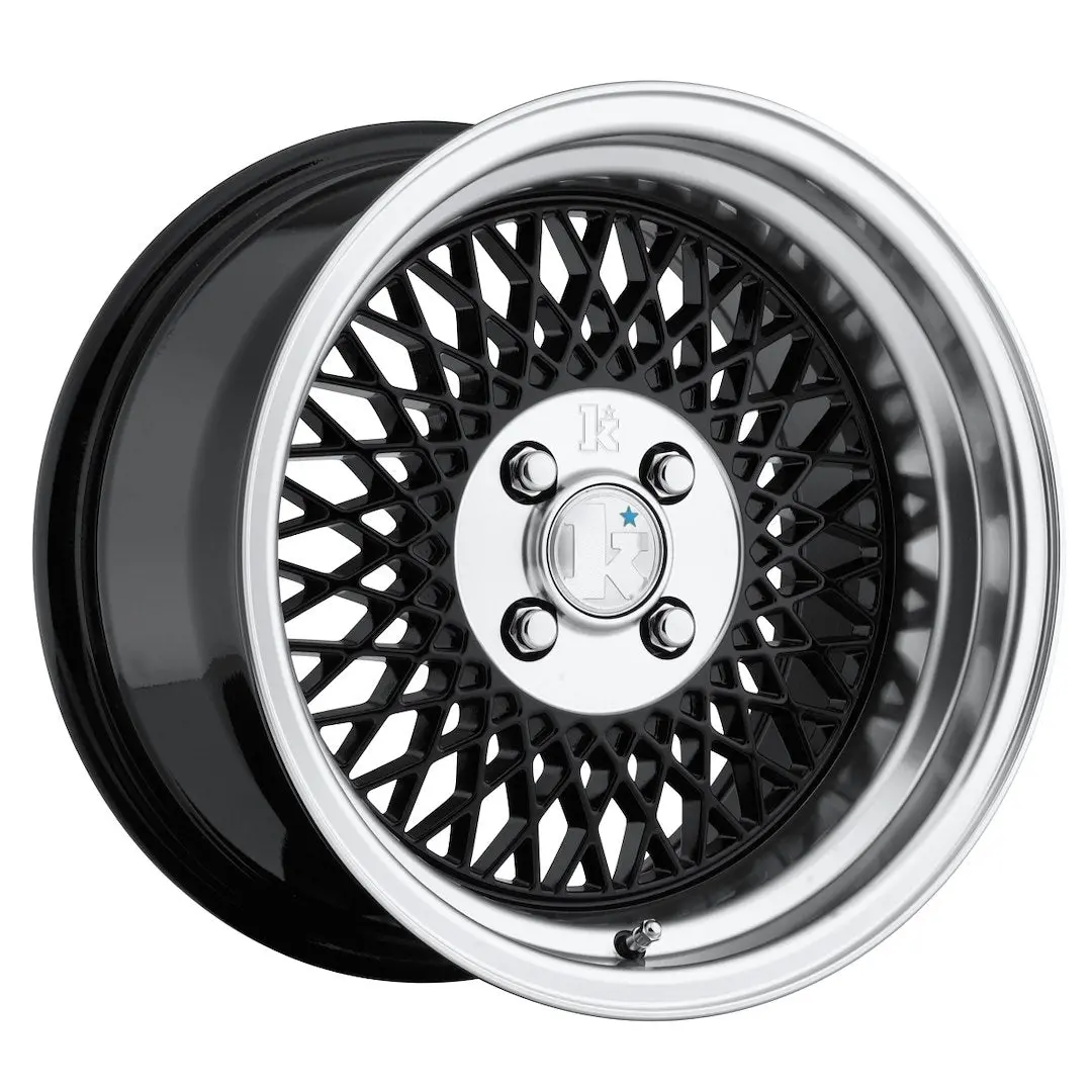 Klutch Sl1 15X8,5 Et17 4X100 Gloss Black W/ Machined Lip 1
