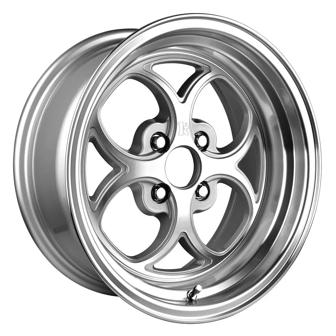 Klutch Sl2 15X8,5 Et17 4X100 Silver Machined Face 1