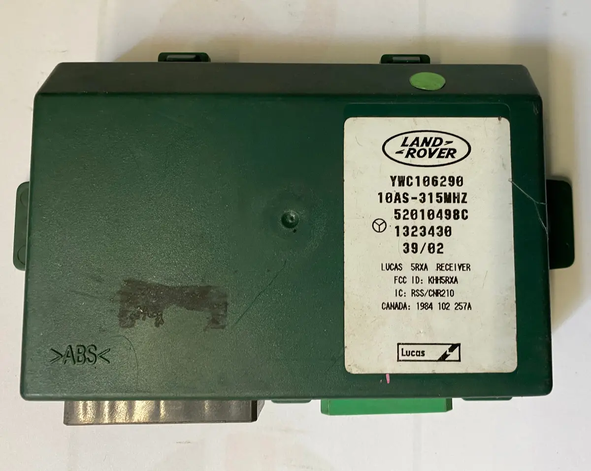 Used Land Rover Alarm Module Part #Ywc106290. Fits Land Rover Discovery 1996-1999 1