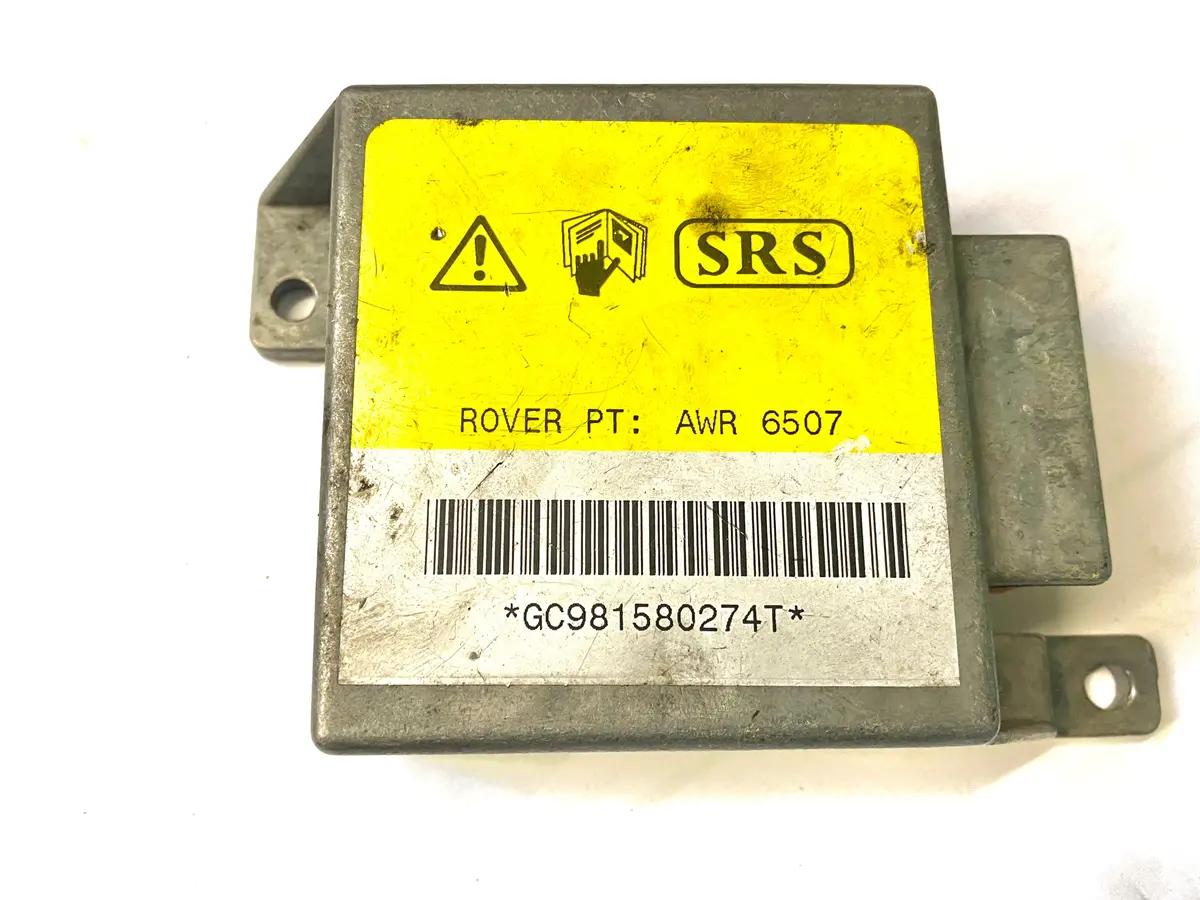 Used Air Bag Control Module For Range Rover Part #Awr6507. Fits Range Rover P38 1994-2002. 1