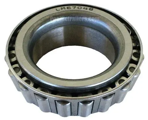 1.250" Id Trailer Wheel Bearing For 5,000-6,000 Lb Axles #Br-Lm67048 1