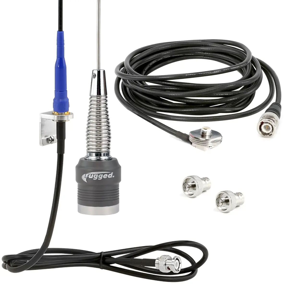 Long Track Antenna Upgrade Kit For Rugged V3 / Rh5r Handheld Radio 2