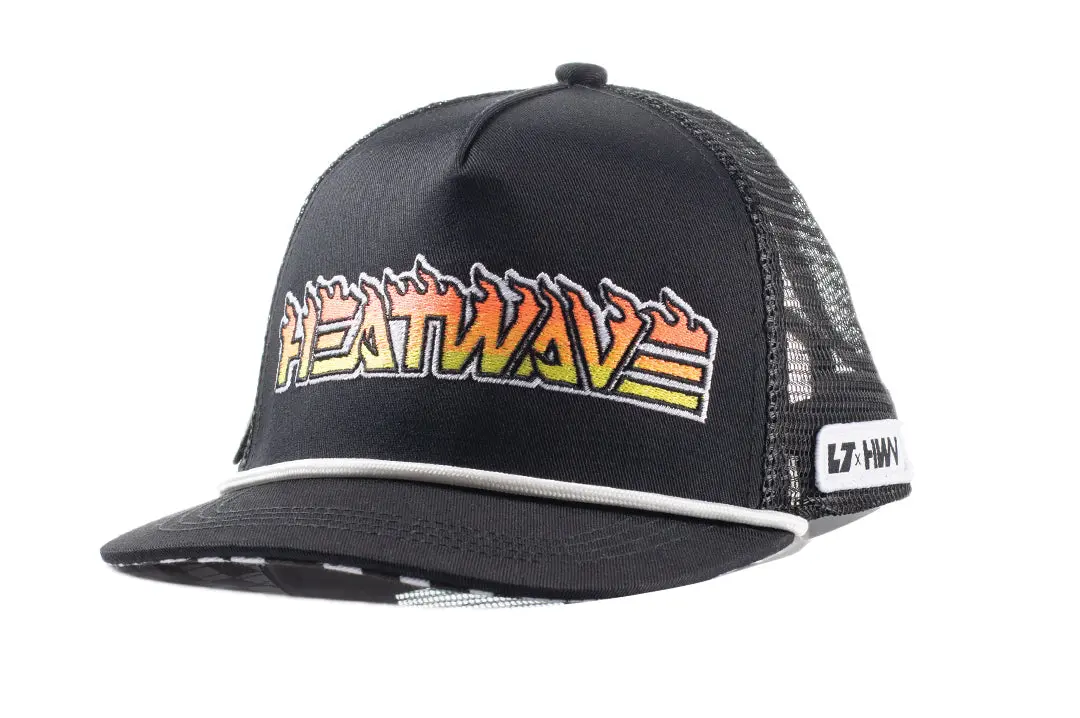 Little Trouble X Heat Wave Youth Trucker Hat 1