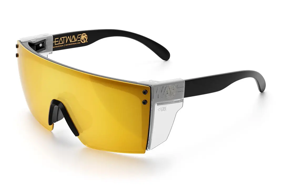 Lazer Face Sunglasses: Gold Rush Z87 6