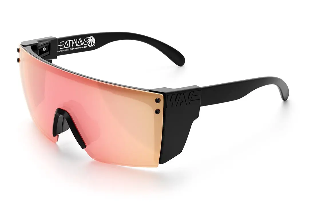 Lazer Face Sunglasses: Rose Gold Z.87 4