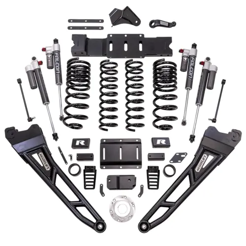 2019-2024 Ram 2500 4Wd Diesel 6" Readylift Max3.3 Suspension System W/ Falcon Shocks & Radius Arms 1