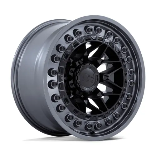 Black Rhino Alpha 18X9 6X135 +20Mm Matte Black W/ Gunmetal Lip 1