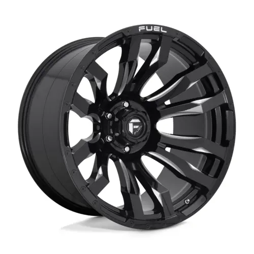 Fuel Blitz 22X12 6X139.7 -44Mm Matte Black Milled 1
