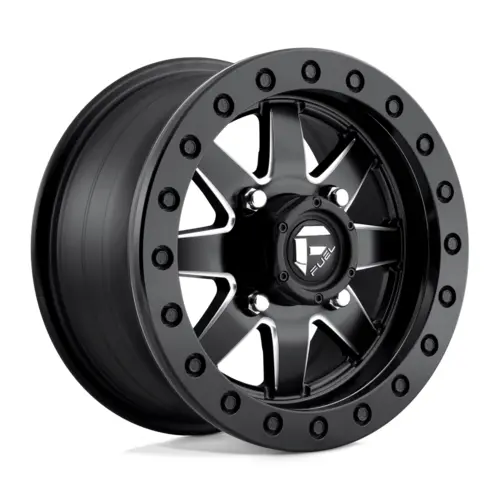 Fuel Maverick Hd Beadlock 15X7 4X156 +13Mm Matte Black Milled 1