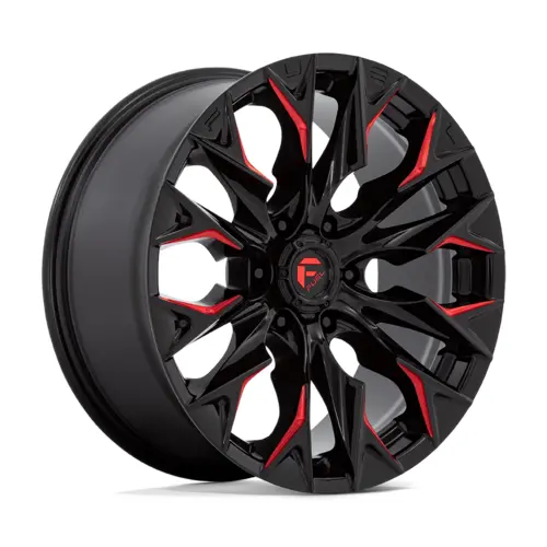 Fuel Flame 20X9 6X135 +20Mm Dark Tint Machined 1