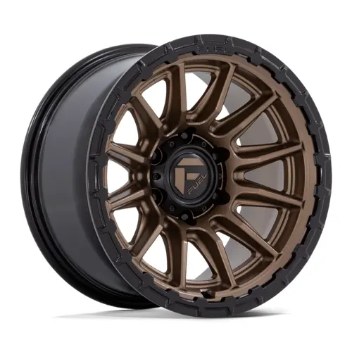 Fuel Piston 20X10 6X135 -18Mm Matte Bronze W/ Gloss Black Lip 1