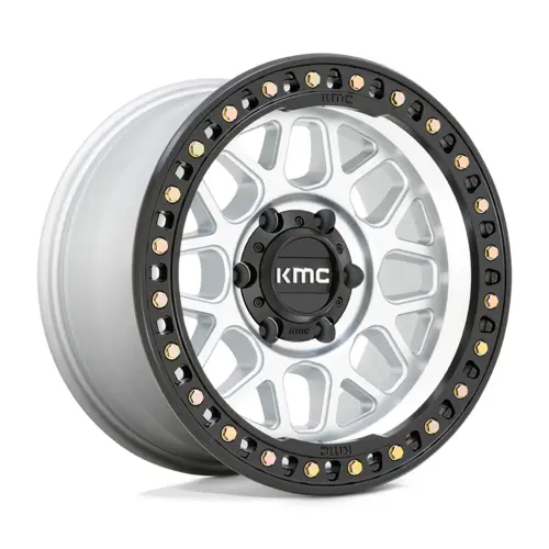 Kmc Grs 18X9 6X135 +18Mm Machined W/ Satin Black Lip 1
