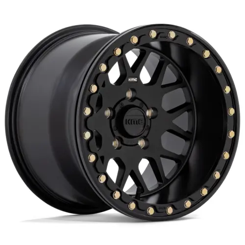 Kmc Grenade Beadlock 15X10 5X114.3 0Mm Satin Black 1