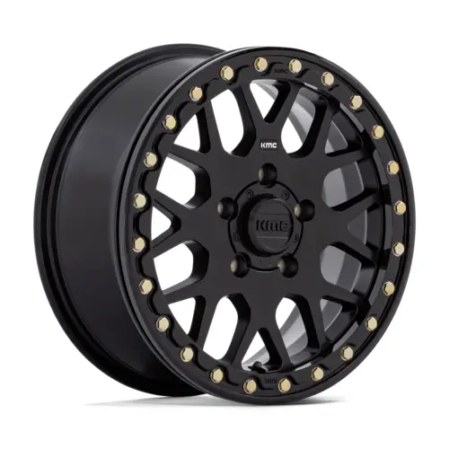 Kmc Grenade Beadlock 15X6 5X114.3 +38Mm Satin Black 1
